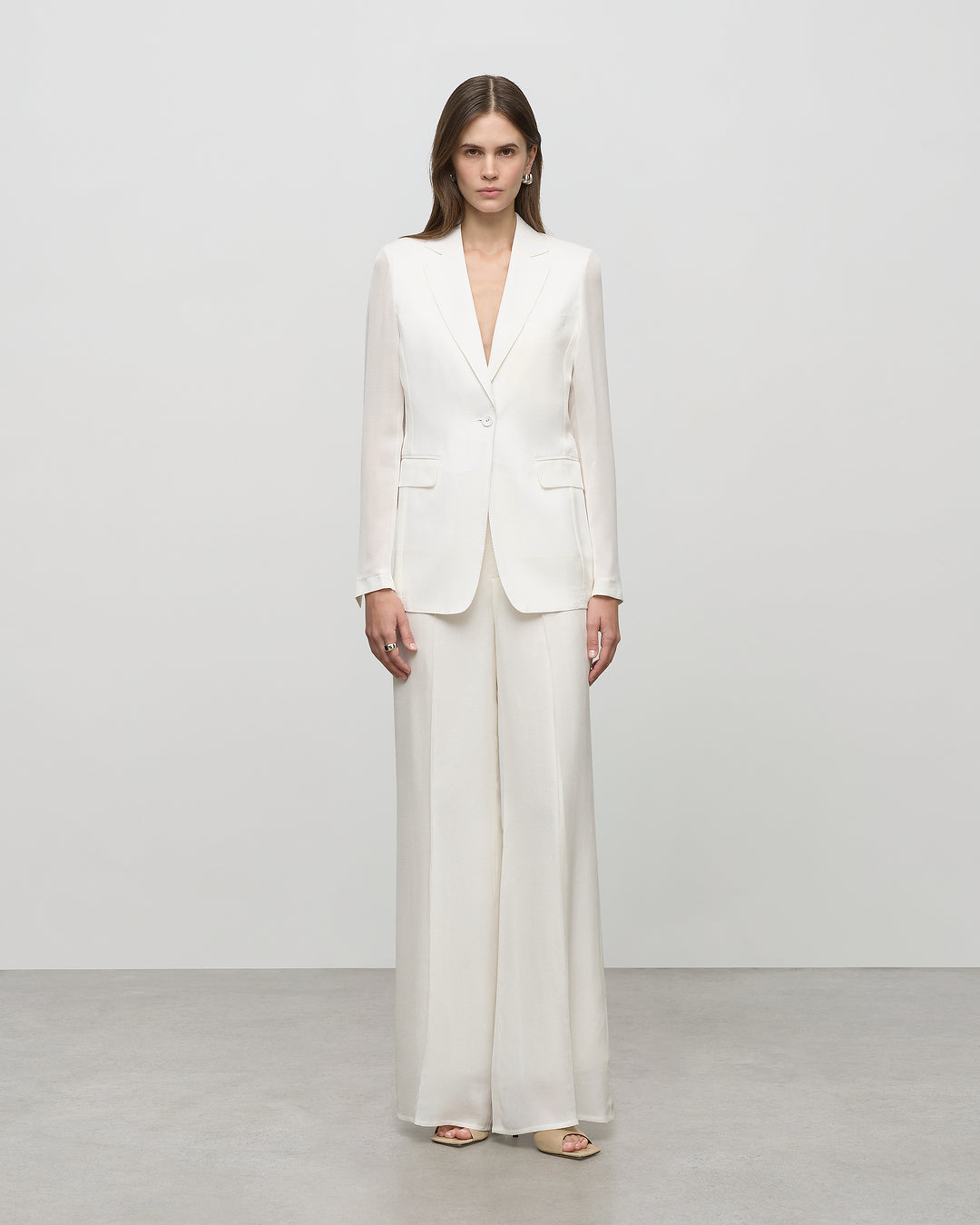 Eleanor Blazer in White