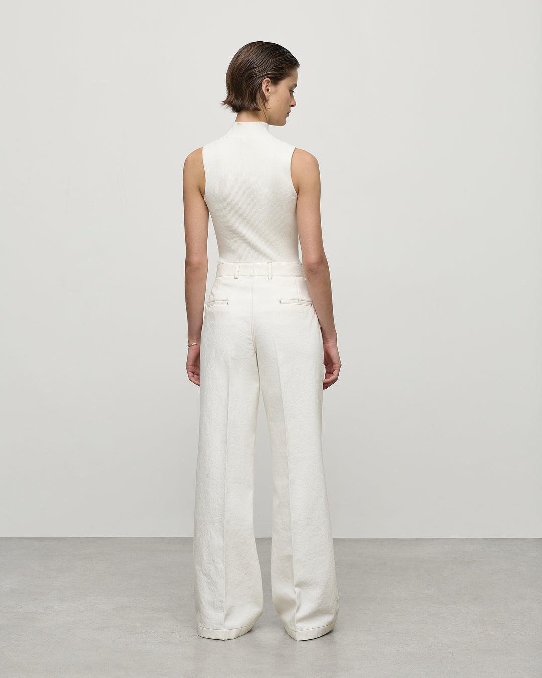 Rosa Trouser in Ivory