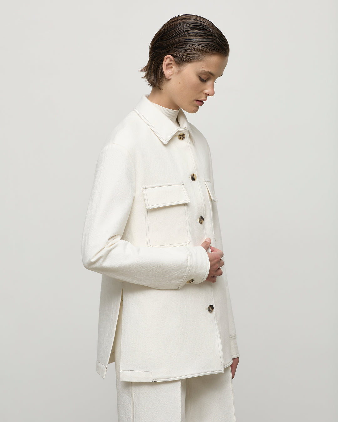 Joan Jacket in Ivory