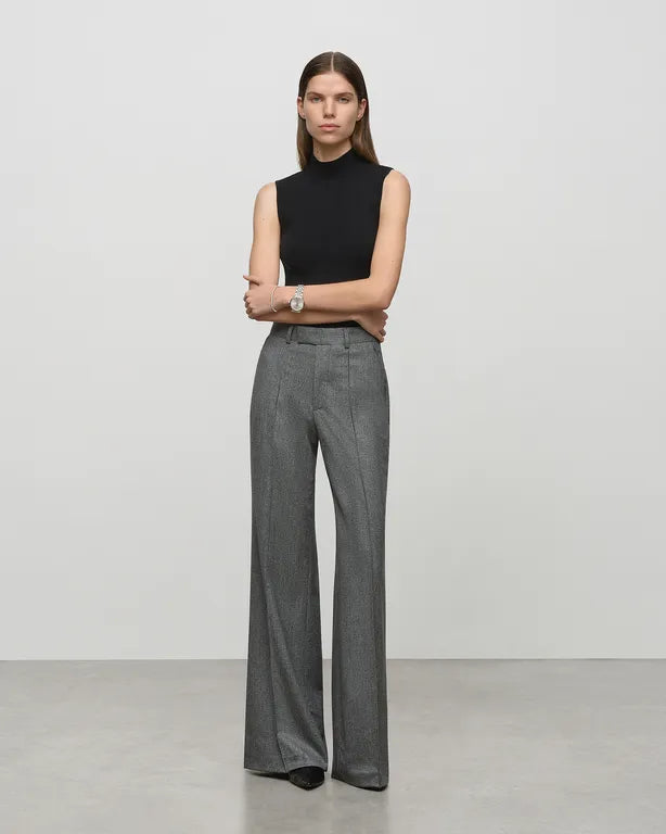 Rosa Trouser in Baby Houndstooth