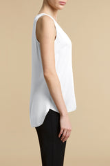 Cami in washable silk (Ivory)
